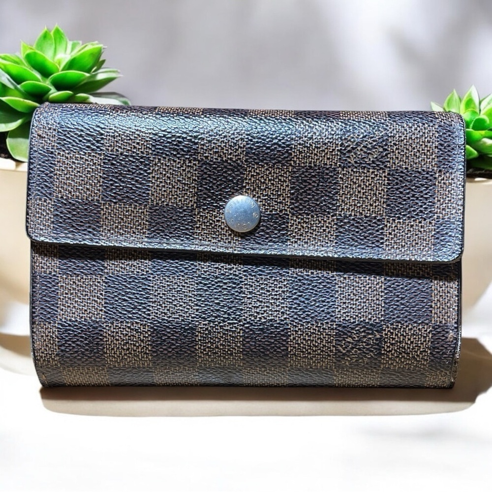 Louis Vuitton Damier Ebene Alexandra Wallet